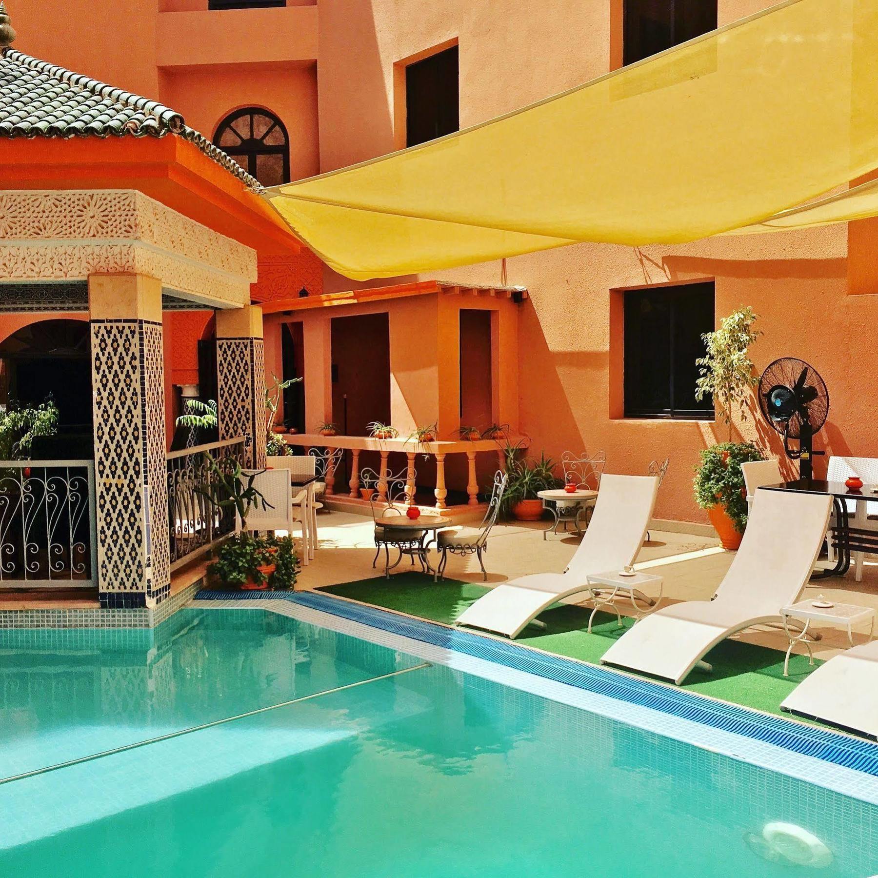 Hotel Tafoukt Marrakesh Buitenkant foto
